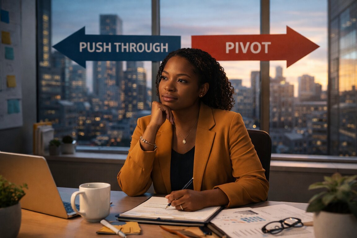 When to Pivot and When to Push Through - Real Women Atlanta Magazine